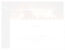 Tablet Screenshot of motionesque.com